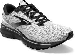 BROOKS Men's Ghost 15 (121 - White/Black) -Brooks Store 01D96182 8CE9 4435 8B55 24986315F2FA