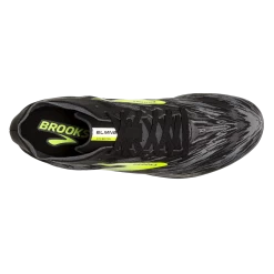 BROOKS Unisex ELMN8 V5 (081 - Black/Grey/Nightlife) -Brooks Store 100034 081 o elmn8 v5 unisex running flats