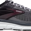 BROOKS Men's Dyad 11 (031 - Blackened Pearl/Alloy/Red)