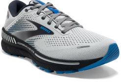 BROOKS Men's Adrenaline GTS 22 (023 - Oyster/India Ink/Blue) -Brooks Store 110366 023 A Adrenaline GTS 22