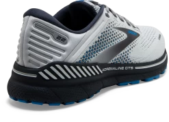 BROOKS Men's Adrenaline GTS 22 (023 - Oyster/India Ink/Blue) -Brooks Store 110366 023 H Adrenaline GTS 22