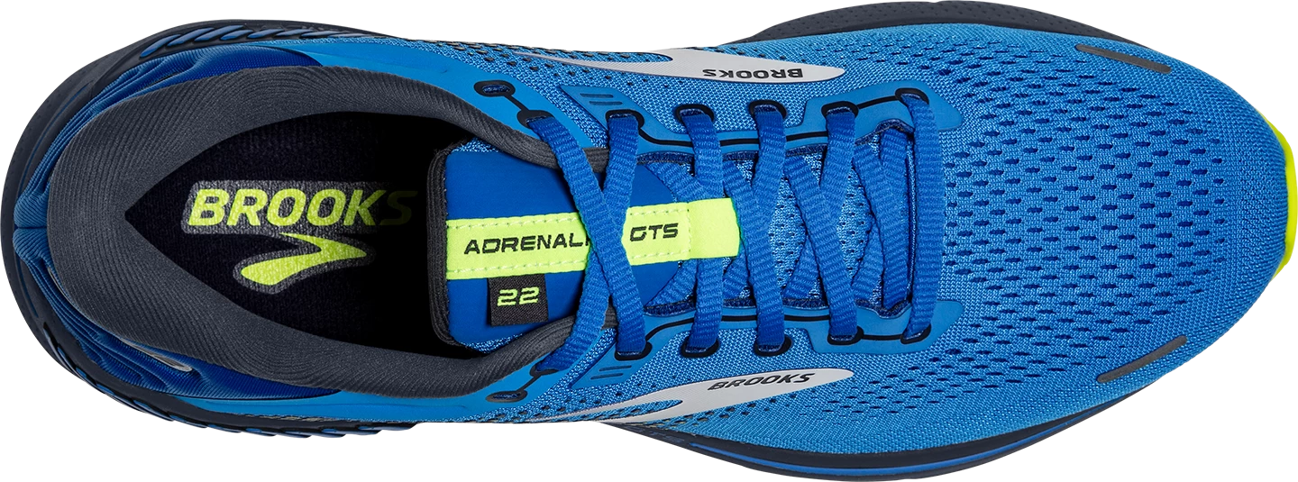 BROOKS Men's Adrenaline GTS 22 (413 - Blue/India Ink/Nightlife) 5 BROOKS Men's Adrenaline GTS 22 (413 - Blue/India Ink/Nightlife) - Image 5