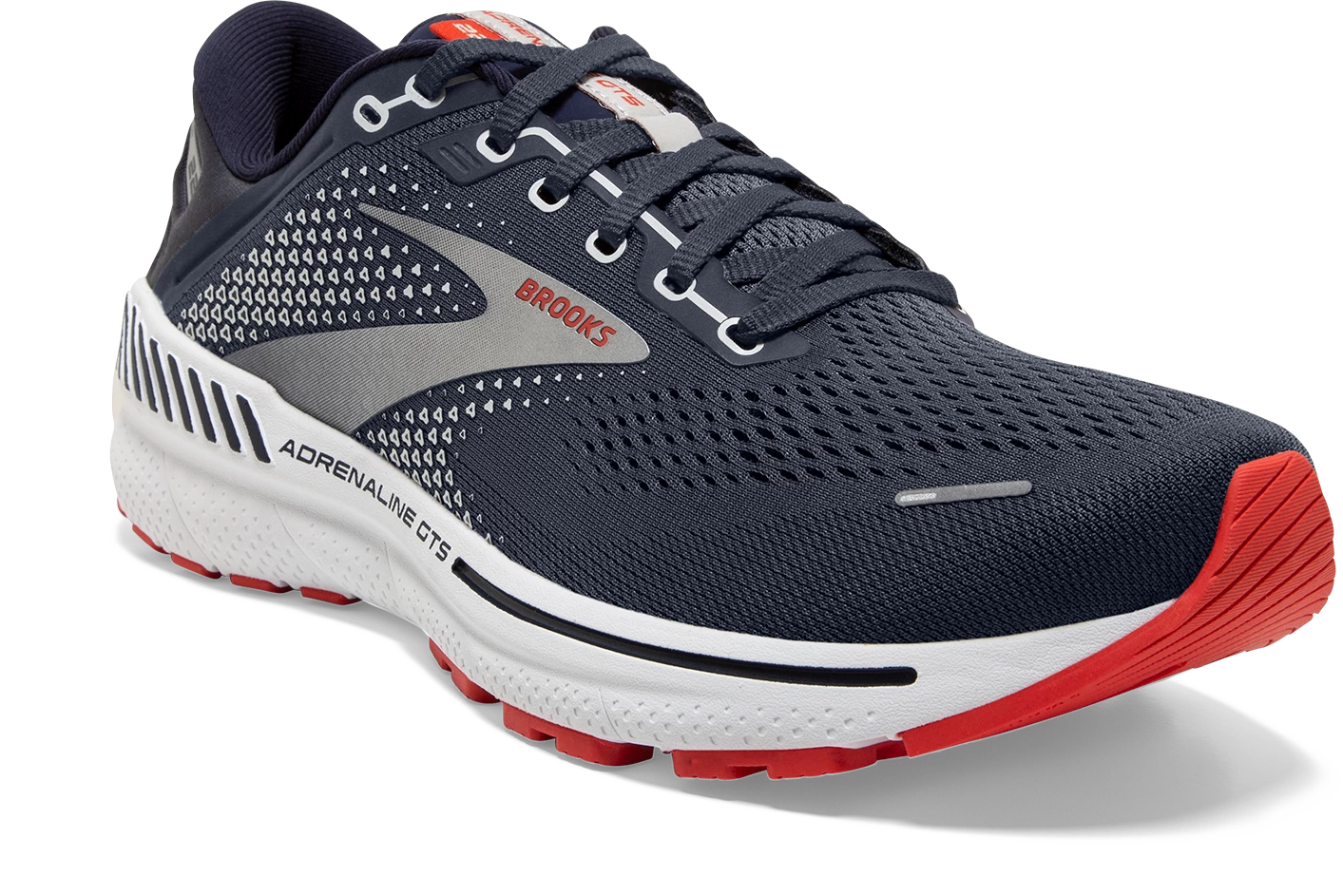 BROOKS Men's Adrenaline GTS 22 (435 - Peacoat/India Ink/Grenadine) 3 BROOKS Men's Adrenaline GTS 22 (435 - Peacoat/India Ink/Grenadine) - Image 3