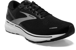 BROOKS Men's Ghost 14 (057 - Black/White/Silver) -Brooks Store 110369 057 A Ghost 14 001