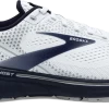 BROOKS Men's Ghost 14 (190 - White/Grey/Navy)