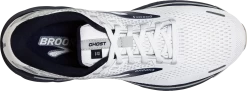 BROOKS Men's Ghost 14 (190 - White/Grey/Navy) -Brooks Store 110369 190 O Ghost 14