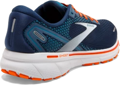 BROOKS Men's Ghost 14 (488 - Titan/Teal/Flame) -Brooks Store 110369 488 H Ghost 14