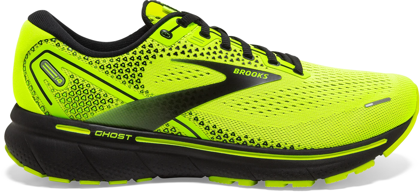BROOKS Men's Ghost 14 (770 - Nightlife/Black)