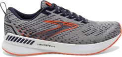 BROOKS Men's Levitate 5 GTS (034 - Grey/Peacoat/Flame)