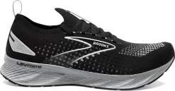 BROOKS Men's Levitate Stealthfit 6 (046 - Black/Grey/Oyster)