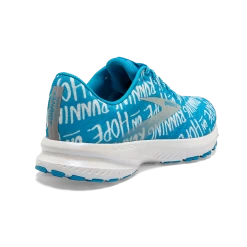 BROOKS Women's Launch 7 “Brave Like Gabe” (406 - Blue/white) -Brooks Store 120322 406 H Launch 7