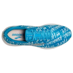 BROOKS Women's Launch 7 “Brave Like Gabe” (406 - Blue/white) -Brooks Store 120322 406 O Launch 7
