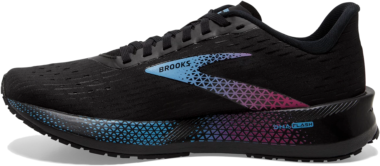 BROOKS Women’s Hyperion Tempo (097 - Black/Blissful Blue/Fuchsia) 2 BROOKS Women’s Hyperion Tempo (097 - Black/Blissful Blue/Fuchsia) - Image 2