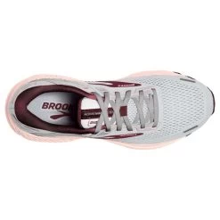 BROOKS Women’s Adrenaline GTS 22 (078 - Grey/Rose/Tawny Port) -Brooks Store 120353 078 o adrenaline gts 22 womens supportive cushion running shoe