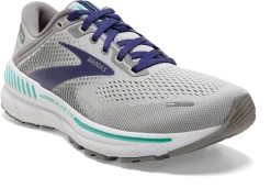 BROOKS Women's Adrenaline GTS 22 (045 - Alloy/Blue/Green) -Brooks Store 120353 045 A Adrenaline GTS 22