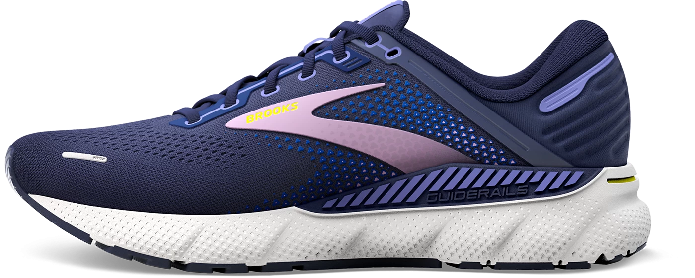 BROOKS Women's Adrenaline GTS 22 (514 - Peacoat/Blue Iris/Rhapsody) 2 BROOKS Women's Adrenaline GTS 22 (514 - Peacoat/Blue Iris/Rhapsody) - Image 2