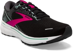 BROOKS Women's Ghost 14 (013 - Black/Pink/Yucca) -Brooks Store 120356 013 A Ghost 14