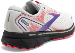 BROOKS Women's Ghost 14 (192 - White/Purple/Coral) -Brooks Store 120356 192 H Ghost 14
