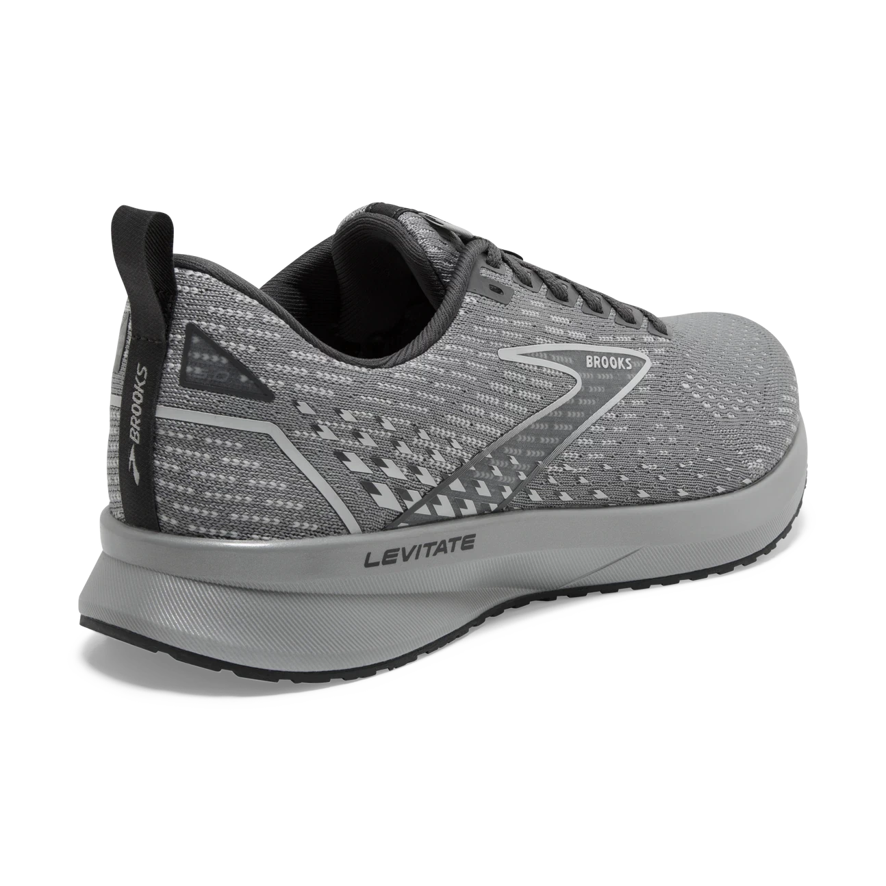 BROOKS Women's Levitate 5 (026 - Grey/Oyster/Blackened Pearl) 3 BROOKS Women's Levitate 5 (026 - Grey/Oyster/Blackened Pearl) - Image 3