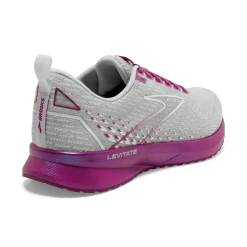 BROOKS Women's Levitate 5 (003 - Grey/Lavender/Baton Rouge) -Brooks Store 120357 003 H Levitate 5