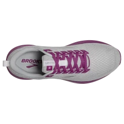 BROOKS Women's Levitate 5 (003 - Grey/Lavender/Baton Rouge) -Brooks Store 120357 003 O Levitate 5