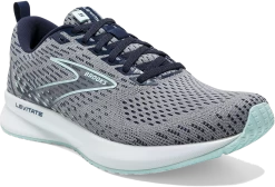 BROOKS Women's Levitate 5 (069 - Grey/Peacoat/Blue Light) -Brooks Store 120357 069 A Levitate 5