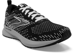 BROOKS Women's Levitate 5 (090 - Black/Grey/White) 8 BROOKS Women's Levitate 5 (090 - Black/Grey/White) -Brooks Store 120357 090 A Levitate 5
