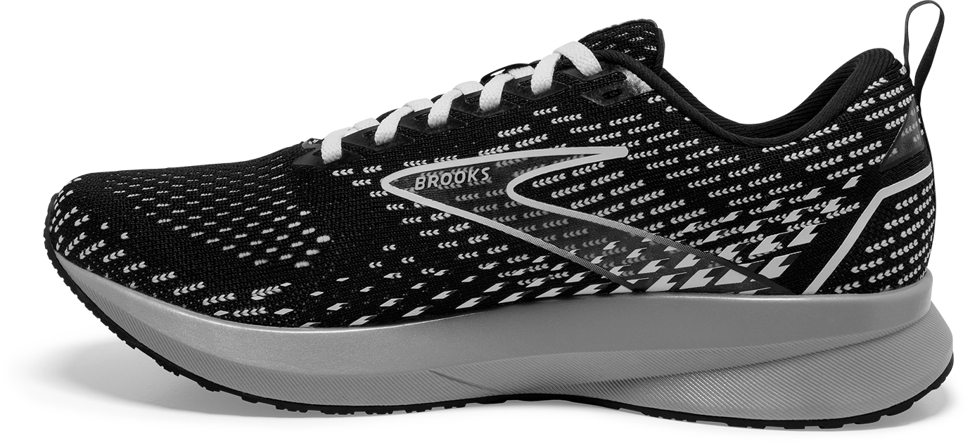 BROOKS Women's Levitate 5 (090 - Black/Grey/White) 2 BROOKS Women's Levitate 5 (090 - Black/Grey/White) - Image 2
