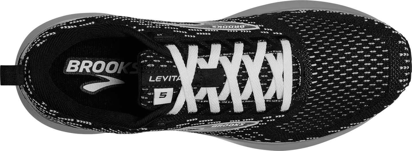 BROOKS Women's Levitate 5 (090 - Black/Grey/White) 5 BROOKS Women's Levitate 5 (090 - Black/Grey/White) - Image 5