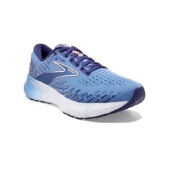 BROOKS Women’s Glycerin 20 (478 - Blissful Blue/Peach/White) -Brooks Store 120369 478 a glycerin 20 womens neutral cushion running shoe