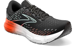 BROOKS Women’s Glycerin 20 (045- Black/Red/Opal) -Brooks Store 120369 045 A Glycerin 20