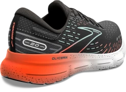BROOKS Women’s Glycerin 20 (045- Black/Red/Opal) -Brooks Store 120369 045 H Glycerin 20