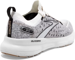 BROOKS Women's Glycerin 20 Stealthfit (163 - White/Black/Cream) -Brooks Store 120372 163 H Glycerin StealthFit 20