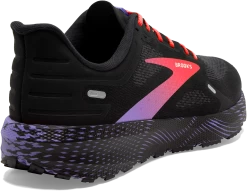 BROOKS Women’s Launch 9 (026 - Black/Coral/Purple) -Brooks Store 120373 026 H Launch 9