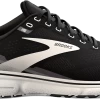 BROOKS Women's Ghost 15 WIDE (012 - Black/Blackened Pearl/White)