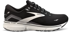BROOKS Women's Ghost 15 WIDE (012 - Black/Blackened Pearl/White)