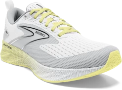BROOKS Women's Levitate 6 (137 - White/Oyster/Yellow) -Brooks Store 120383 137 A Levitate 6