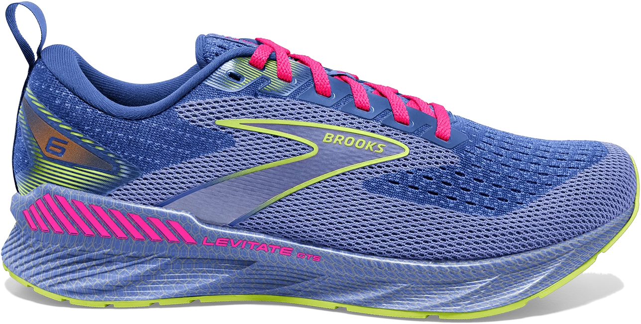 BROOKS Women's Levitate GTS 6 (557 - Purple/Pink)
