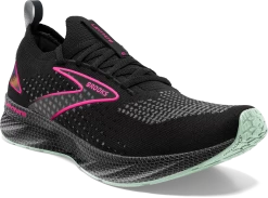 BROOKS Women's Levitate Stealthfit 6 (011 - Black/Pink) -Brooks Store 120385 011 A Levitate StealthFit 6