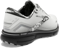 BROOKS Men's Ghost 15 (149 - White/Ebony/Oyster) -Brooks Store 1677E8A9 9D91 4142 B92D DF23CAE0187A