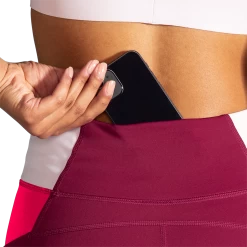 BROOKS Women's Method 8" Short Tight (633 - Razzmatazz/Quartz/Hyper Pink) -Brooks Store 1A43CBD8 8349 4173 B79A 095E0225CD15