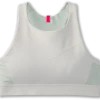 BROOKS Women's Drive 3 Pocket Run Bra (357 - Mint Mix)