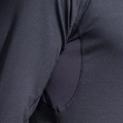 BROOKS Men's Dash 1/2 Zip (008 - Heather Concrete) -Brooks Store 211298 008 d1 dash half zip mens long sleeve running shirt