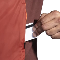 BROOKS Men’s Fusion Hybrid Jacket (681 - Copper/Run Raisin) -Brooks Store 211299 681 d2 fusion hybrid jacket mens running jacket