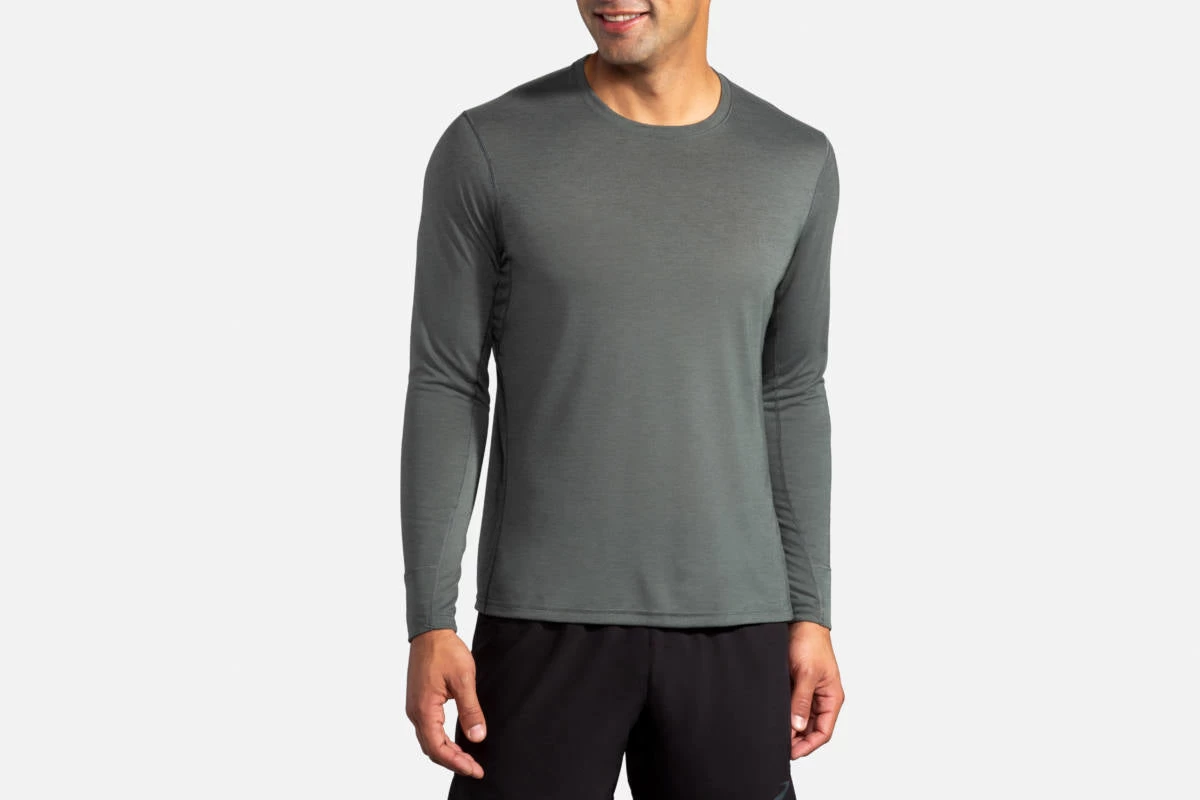 Men's Brooks Distance Long Sleeve - 211322-371 2 Men's Brooks Distance Long Sleeve - 211322-371 - Image 2