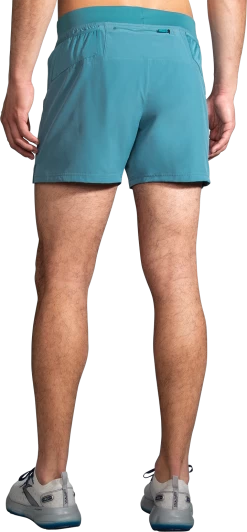 BROOKS Men's Sherpa 5" Short (444 - Slate Blue) -Brooks Store 211332 444 MB Sherpa 5in Short