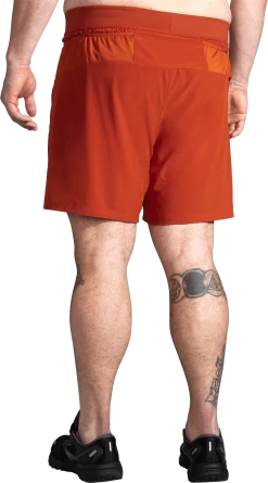 BROOKS Men's Sherpa 7" 2-in-1 Short (644 - Red Clay) -Brooks Store 211333 644 MB Sherpa 7in 2in1 Short