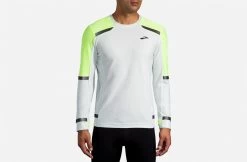 Men's Brooks Carbonite Long Sleeve Run Visible Collection 211354-041 -Brooks Store 211354 041 MF Carbonite Long Sleeve