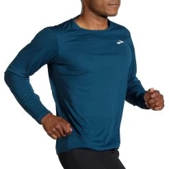 Men's Brooks Atmosphere Long Sleeve - 211382-418 -Brooks Store 211382 418 MV Atmosphere Long Sleeve
