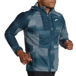 Men's Brooks Canopy Jacket - 211385-406 -Brooks Store 211385 406 MV Canopy Jacket